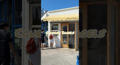 Courage Bagels #losangeles #food #shorts Courage Bagels #losangeles #food #shorts
