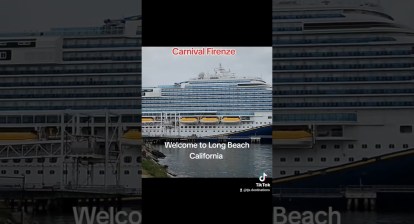 Carnival Firenze At It’s New Home Port, Long Beach California Carnival Firenze At It’s New Home Port, Long Beach California