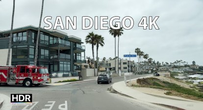 Driving San Diego 4K HDR – Classy Southern California Coast – USA Driving San Diego 4K HDR – Classy Southern California Coast – USA