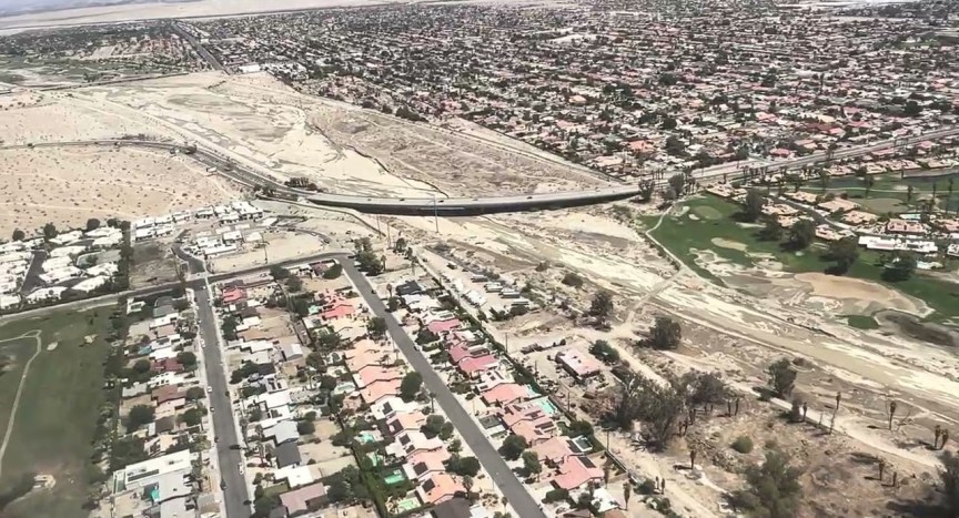 Approach and landing at Palm Springs airport – 8/25/23 Approach and landing at Palm Springs airport – 8/25/23