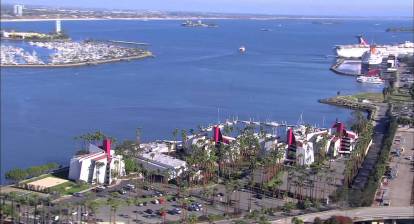 A Bird’s Eye View of Long Beach, California A Bird’s Eye View of Long Beach, California