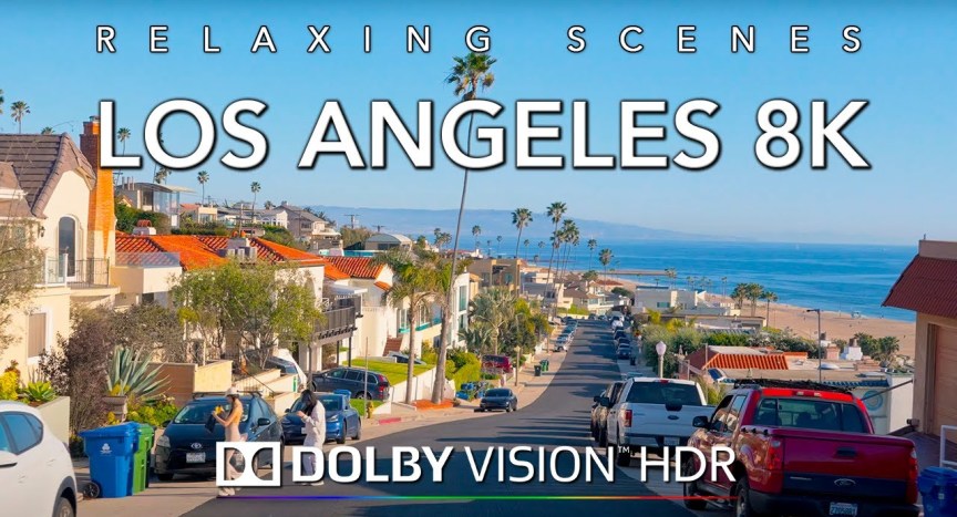 Driving Los Angeles Coastline 8K Dolby Vision HDR – Pacific Palisades to Huntington Beach Driving Los Angeles Coastline 8K Dolby Vision HDR – Pacific Palisades to Huntington Beach