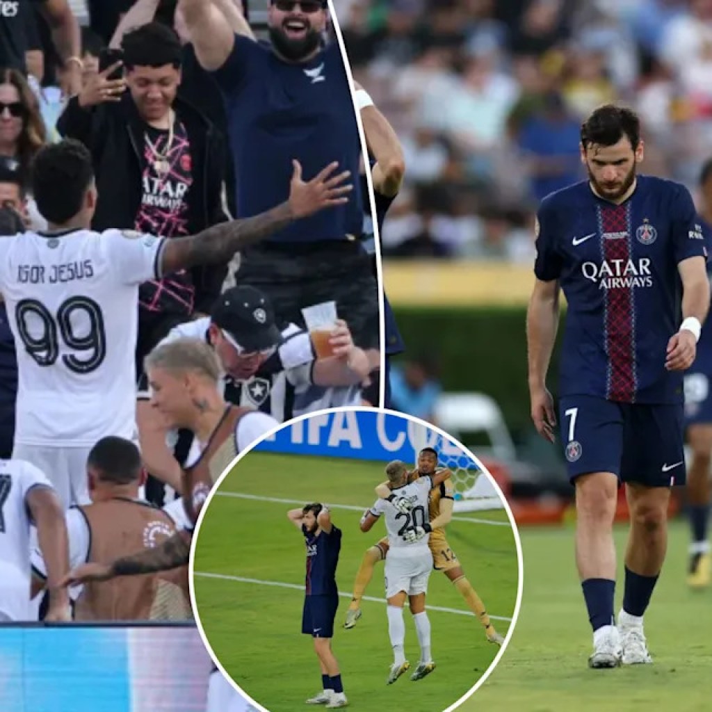 Champions League winner PSG downed in beautiful FIFA Membership World Cup upset by Botafogo