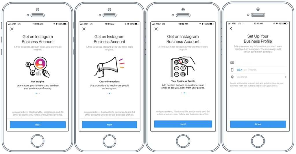 how to create an instagram account for a business