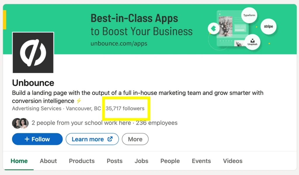 unbounce-followers | Easy Affiliate Unbounce LinkedIn followers.