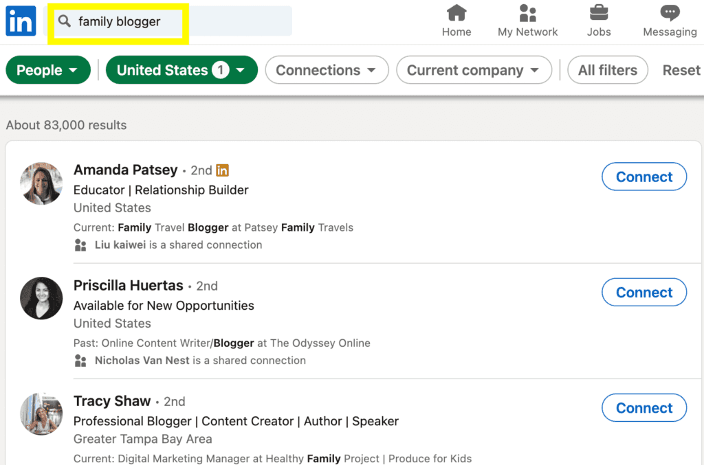 linkedin-search | Easy Affiliate Search bar on LinkedIn.