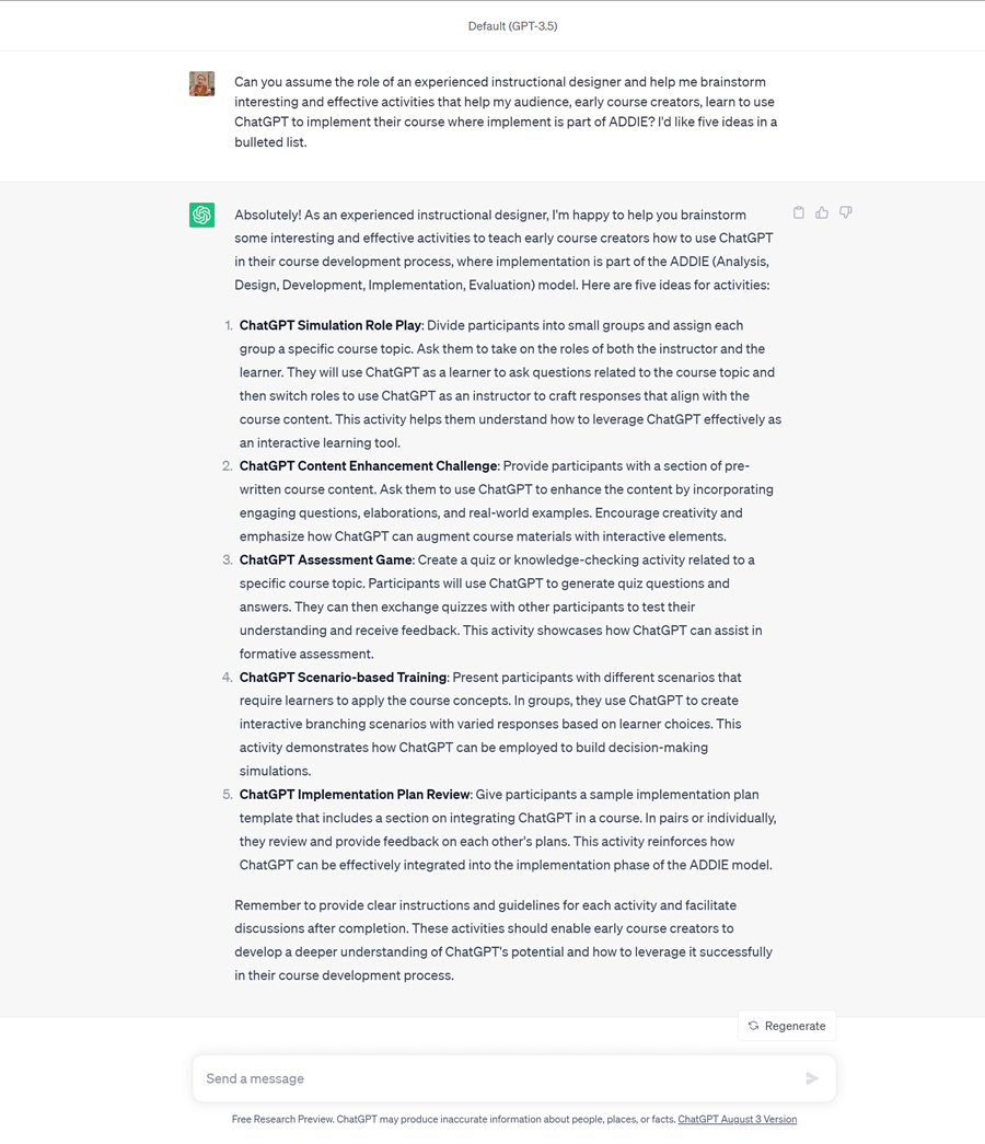 With the right prompts, ChatGPT acts like a valued assistant