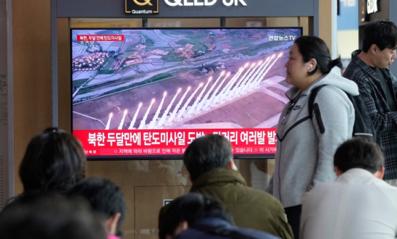 Kim Jong-un's overseeing missile test simulates nuclear strike: North Korea – state Kim Jong-un's overseeing missile test simulates nuclear strike: North Korea – state