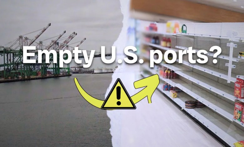 Thanks to Trump's tariffs, are American ports a “ghost town”? Thanks to Trump's tariffs, are American ports a “ghost town”?