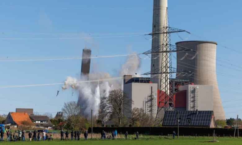 Discontinued coal-fired power station in Germany Discontinued coal-fired power station in Germany