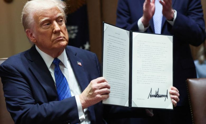 Trump signs executive order against law firm Jenner & Block Trump signs executive order against law firm Jenner & Block