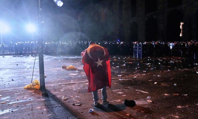 As protests intensify, the detained mayor of Istanbul faces inquiries on the next day As protests intensify, the detained mayor of Istanbul faces inquiries on the next day