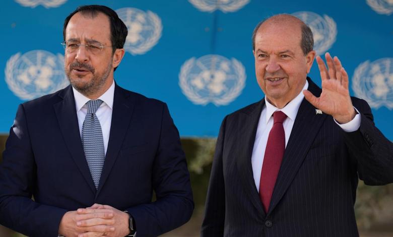 Cyprus' split rival leaders break into working together, but the rift remains Cyprus' split rival leaders break into working together, but the rift remains