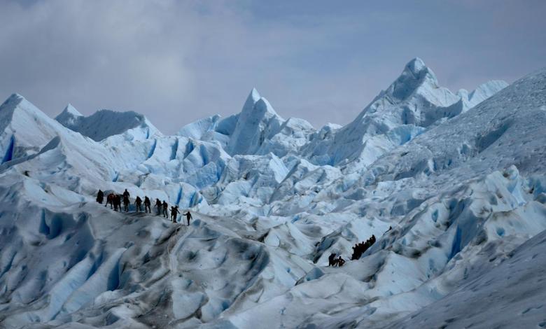 Blue Ice in Argentina Hiking Perito Moreno Blue Ice in Argentina Hiking Perito Moreno