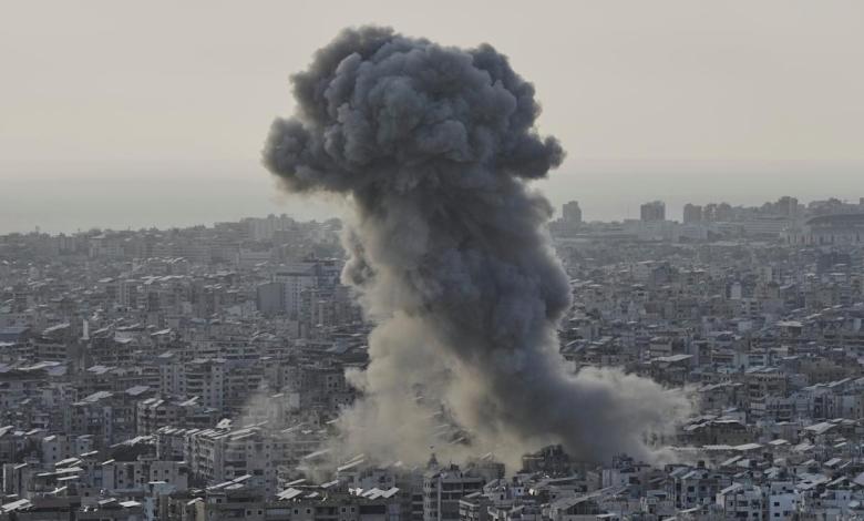 Israeli jets strike the southern suburbs of Beirut for the third time since the ceasefire Israeli jets strike the southern suburbs of Beirut for the third time since the ceasefire