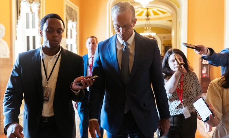 Senate Republicans seek support for Trump overnight Senate Republicans seek support for Trump overnight