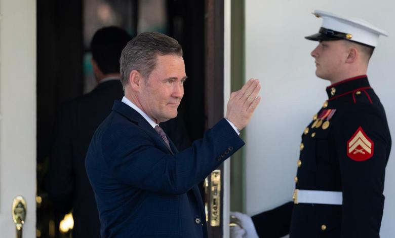 Waltz's future is in doubt after the accidental war plan leaks Waltz's future is in doubt after the accidental war plan leaks
