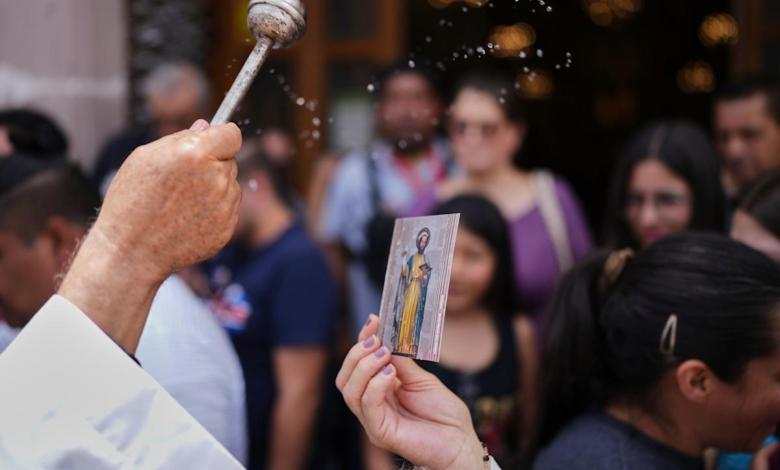Thousands of flock to central Mexico to celebrate St. Mark's Day Thousands of flock to central Mexico to celebrate St. Mark's Day