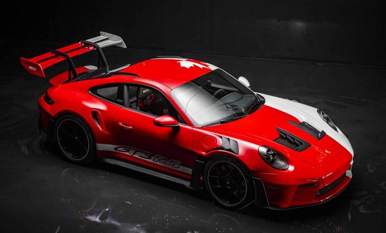 Porsche Auction Custom 911 GT3 RS Charity Before Opening at Toronto Experience Center Porsche Auction Custom 911 GT3 RS Charity Before Opening at Toronto Experience Center