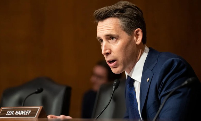 Republican Senator Josh Hawley wants to end a nationwide ban to stop Trump Republican Senator Josh Hawley wants to end a nationwide ban to stop Trump