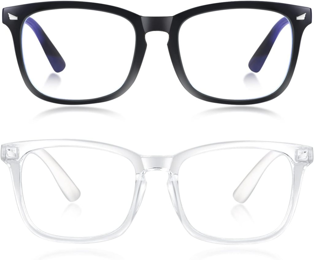 Blue Light Blocking Glasses for Women/Men Clear Frame Square Eyeglasses Computer Gaming Screen Glasses Blue Light Blocking Glasses for Women/Men Clear Frame Square Eyeglasses Computer Gaming Screen Glasses