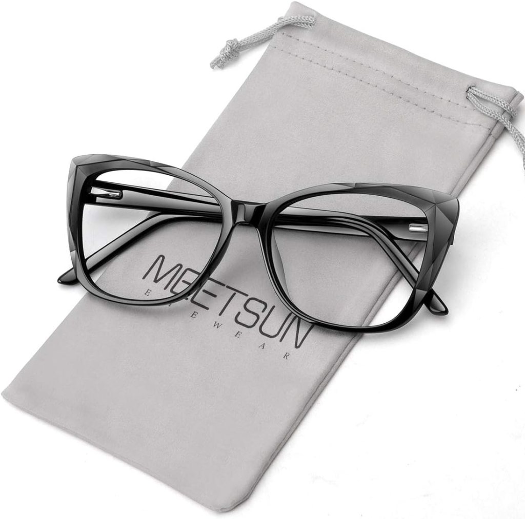 MEETSUN Blue Light Blocking Glasses for Women Anti Eyestrain Filter Blue Ray Oversized Computer Game Glasse MEETSUN Blue Light Blocking Glasses for Women Anti Eyestrain Filter Blue Ray Oversized Computer Game Glasse
