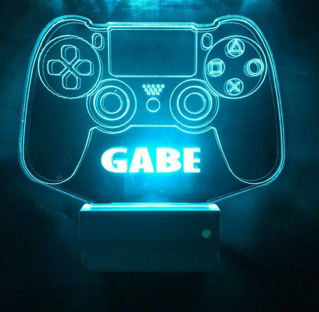 Video Game Console Controller Night Light Multi Color Personalized Gaming Room LED Plug-in, Cool-Touch With Smart Dusk to Dawn Sensor, Room Decor Bedroom, Bathroom, Hallway, Play Room Great Gift Video Game Console Controller Night Light Multi Color Personalized Gaming Room LED Plug-in, Cool-Touch With Smart Dusk to Dawn Sensor, Room Decor Bedroom, Bathroom, Hallway, Play Room Great Gift