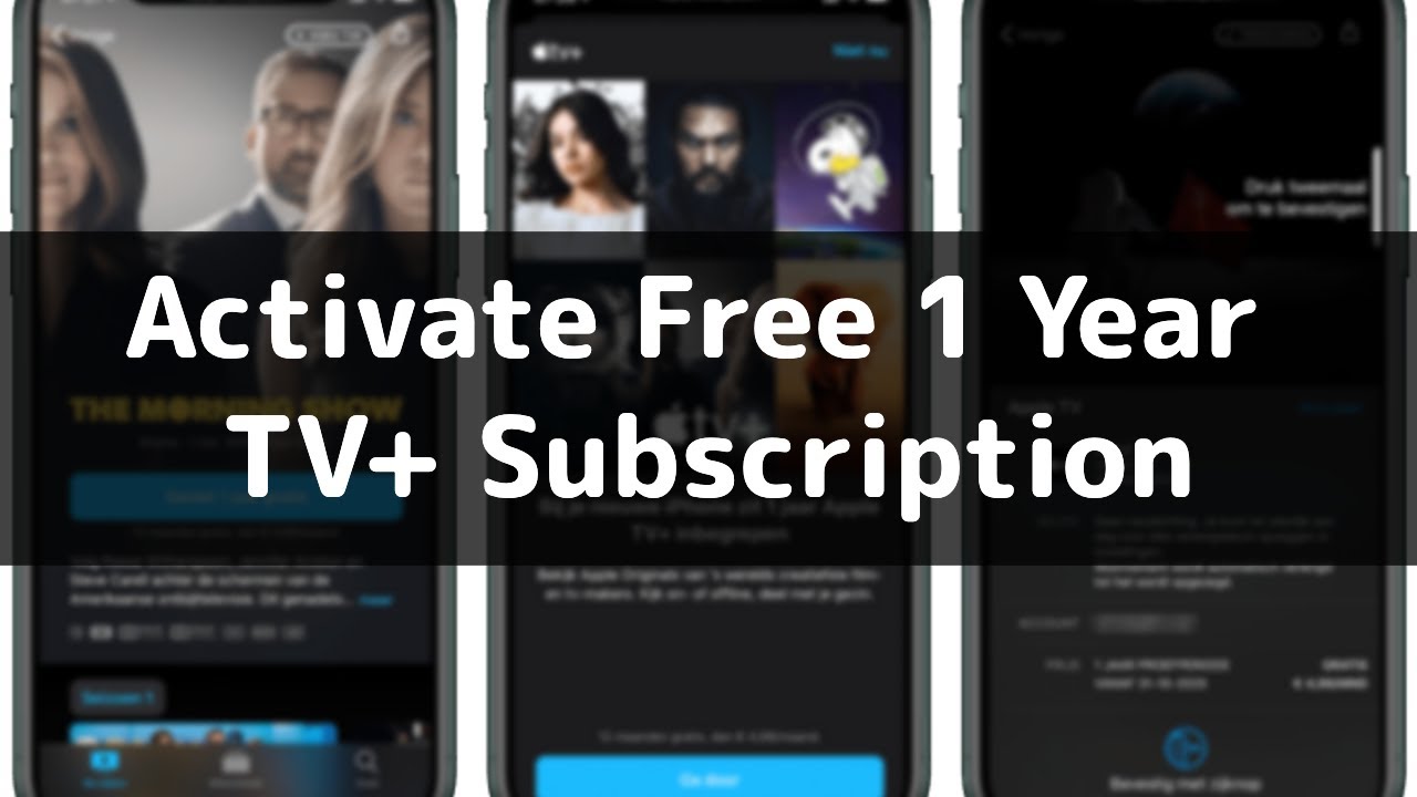 How To Activate Free Apple TV Plus Subscription ( 1 Year) How To Activate Free Apple TV Plus Subscription ( 1 Year)
