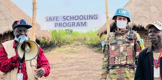 In Ituri, United Nations Organization Stabilization Mission in the Democratic Republic of the Congo (MONUSCO) mobilized to protect students