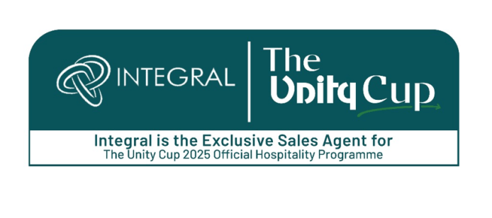 Integral appointed by the Unity Cup as exclusive global sales agent for the Official Hospitality Programme Integral appointed by the Unity Cup as exclusive global sales agent for the Official Hospitality Programme