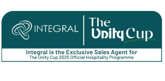 Integral appointed by the Unity Cup as exclusive global sales agent for the Official Hospitality Programme Integral appointed by the Unity Cup as exclusive global sales agent for the Official Hospitality Programme
