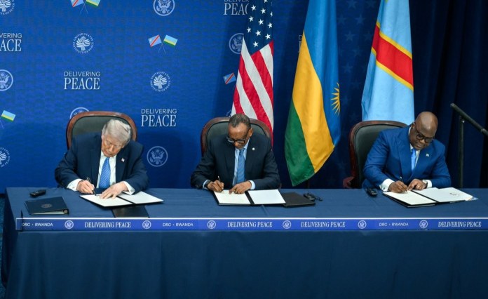 Congo-Kinshasa: Rwanda, DRC Sign Historic Peace Deal in Washington As Ruto and World Leaders Witness Ceremony Congo-Kinshasa: Rwanda, DRC Sign Historic Peace Deal in Washington As Ruto and World Leaders Witness Ceremony