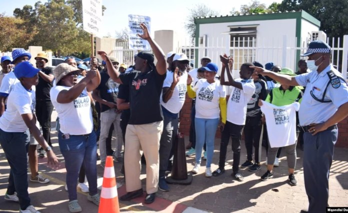 Botswana Police, Protesters Clash Over Executive Powers Bill Botswana Police, Protesters Clash Over Executive Powers Bill