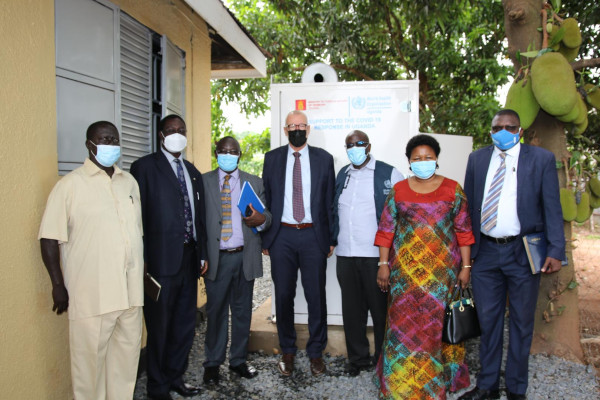 Uganda Receives Three Generators to Power Oxygen Plants at Three Regional Referral Hospitals Uganda Receives Three Generators to Power Oxygen Plants at Three Regional Referral Hospitals