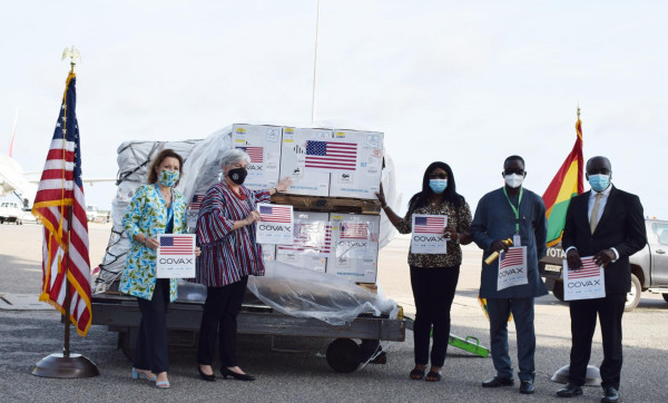 More COVID-19 vaccines arrive in Ghana More COVID-19 vaccines arrive in Ghana