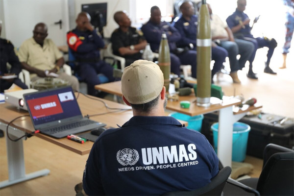Beni: Police Officers Trained in the Handling of Improvised Explosive Devices Beni: Police Officers Trained in the Handling of Improvised Explosive Devices