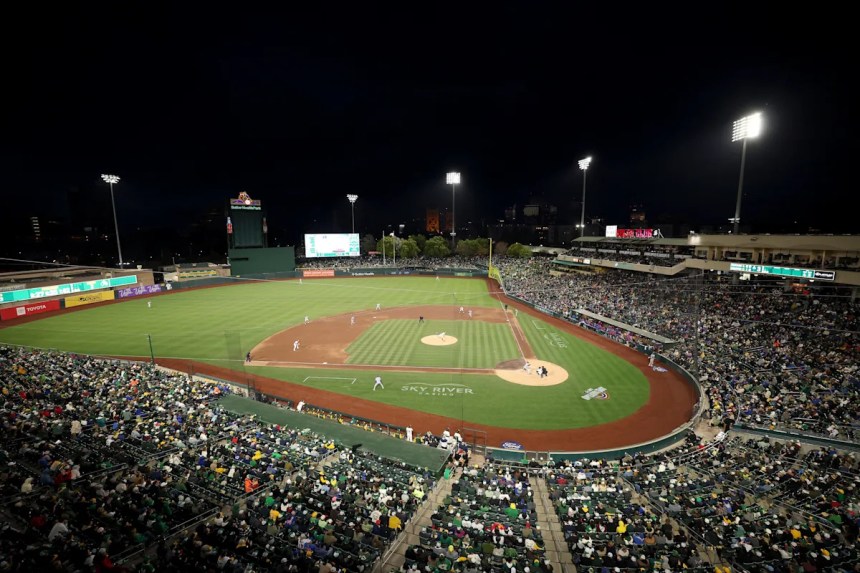 A’s open season at Sutter Health Park in Sacramento, give up 18 runs in blowout loss to Cubs A’s open season at Sutter Health Park in Sacramento, give up 18 runs in blowout loss to Cubs