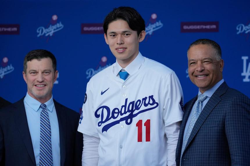 Dodgers introduce Roki Sasaki, who says Shohei Ohtani, Yoshinobu Yamamoto didn’t influence his decision to join team Dodgers introduce Roki Sasaki, who says Shohei Ohtani, Yoshinobu Yamamoto didn’t influence his decision to join team