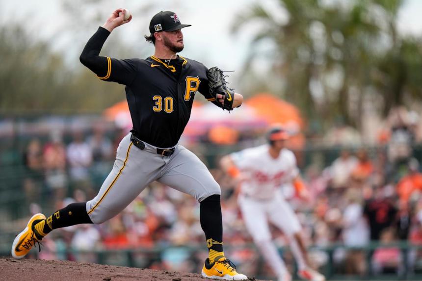 Pirates’ Paul Skenes allows 1 run on 4 hits in spring debut, working on 2 new pitches Pirates’ Paul Skenes allows 1 run on 4 hits in spring debut, working on 2 new pitches