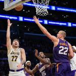 With LeBron James still sidelined, Lakers beat Suns to end losing steak With LeBron James still sidelined, Lakers beat Suns to end losing steak