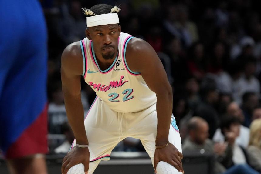Jimmy Butler scores 18 in Heat’s 130–110 loss to Nuggets, returning after 7-game suspension Jimmy Butler scores 18 in Heat’s 130–110 loss to Nuggets, returning after 7-game suspension