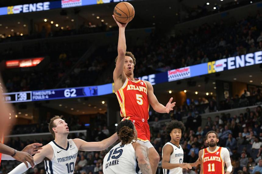 Hawks’ Dyson Daniels sets up game-winner with a perfect steal to lift Atlanta past Memphis at the buzzer Hawks’ Dyson Daniels sets up game-winner with a perfect steal to lift Atlanta past Memphis at the buzzer