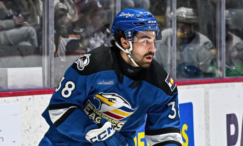 Eagles rookie Bradley chases his dream | theahl.com Eagles rookie Bradley chases his dream | theahl.com