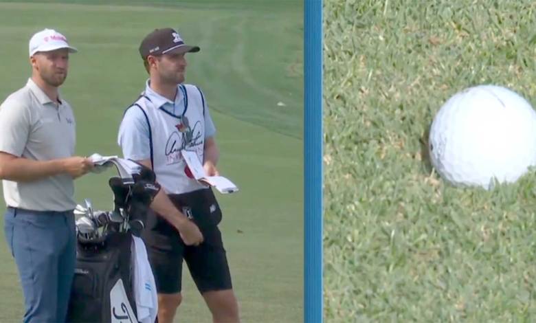 Video review saves major champion after embedded ball chaos Video review saves major champion after embedded ball chaos