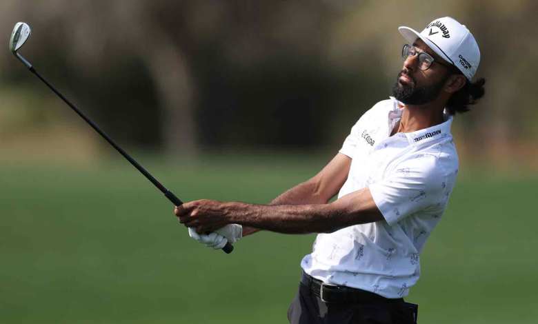 Akshay Bhatia has paid off on player wedge finish adjustment Akshay Bhatia has paid off on player wedge finish adjustment