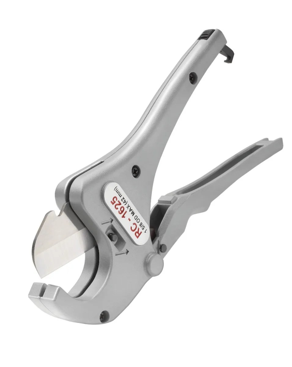 TIJERA DE TRINQUETE P/TUBOS DE PLASTICO Nº RC-1625, DE 3 – 42 MM., (1/8″-1.5/8″)