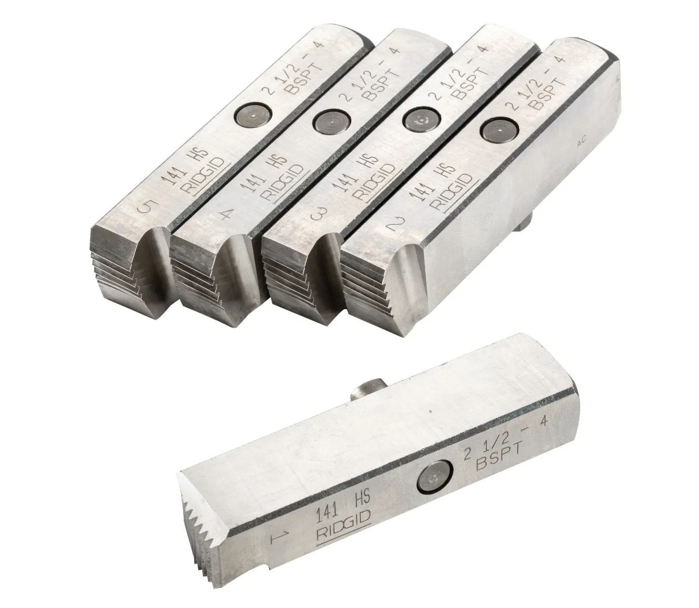 JUEGO PEINES TERRAJA #141 2.1/2″-4″ BSPT
