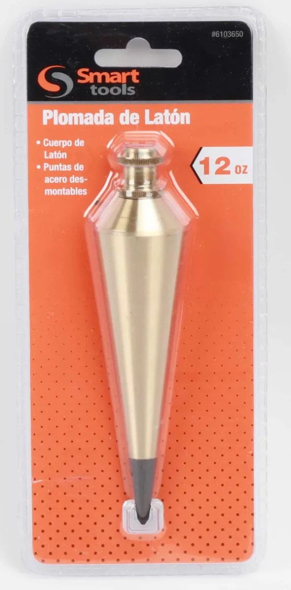 Plomada de bronce 12 OZ