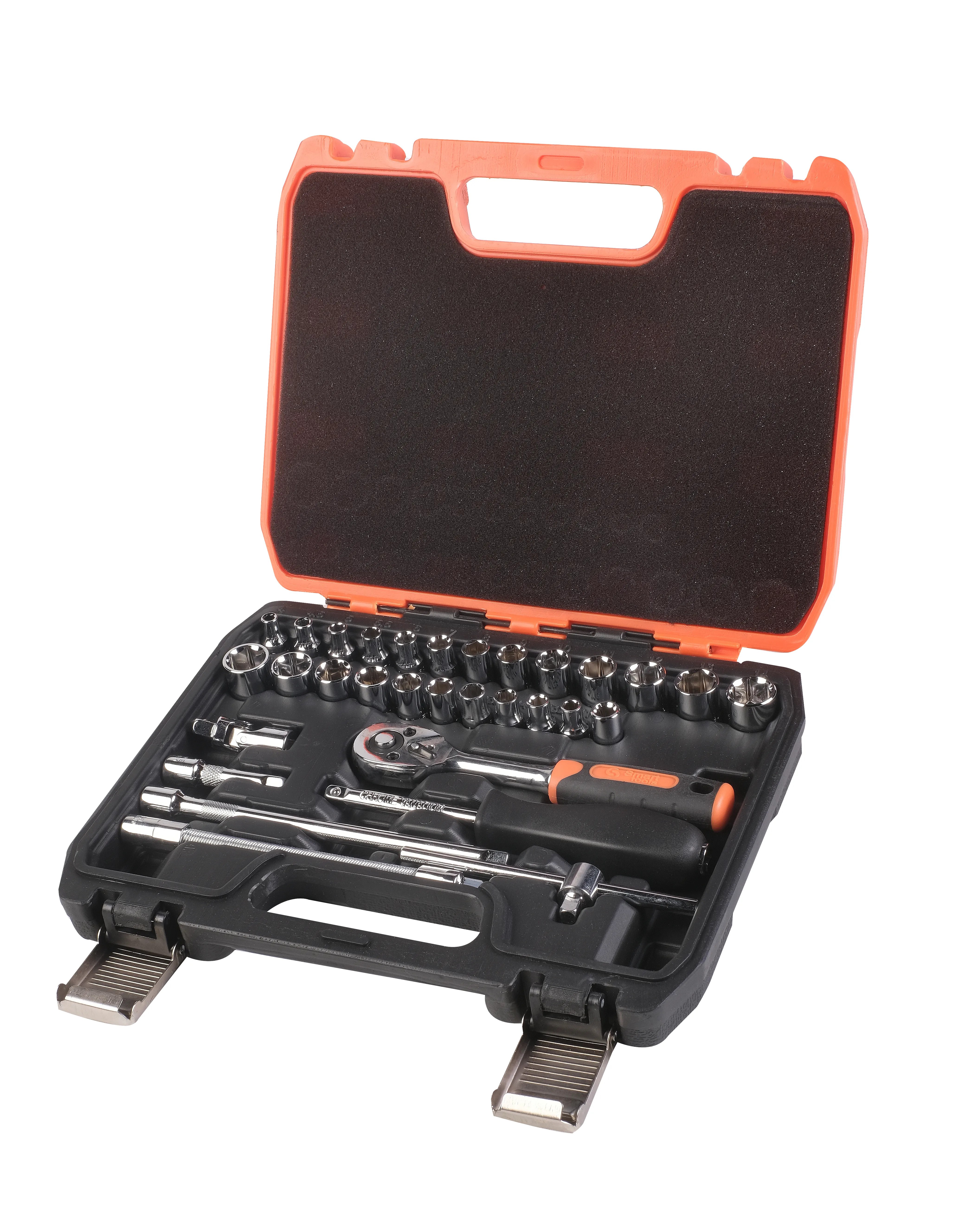 Juego de Dados 31 Piezas (1/4″) Dr