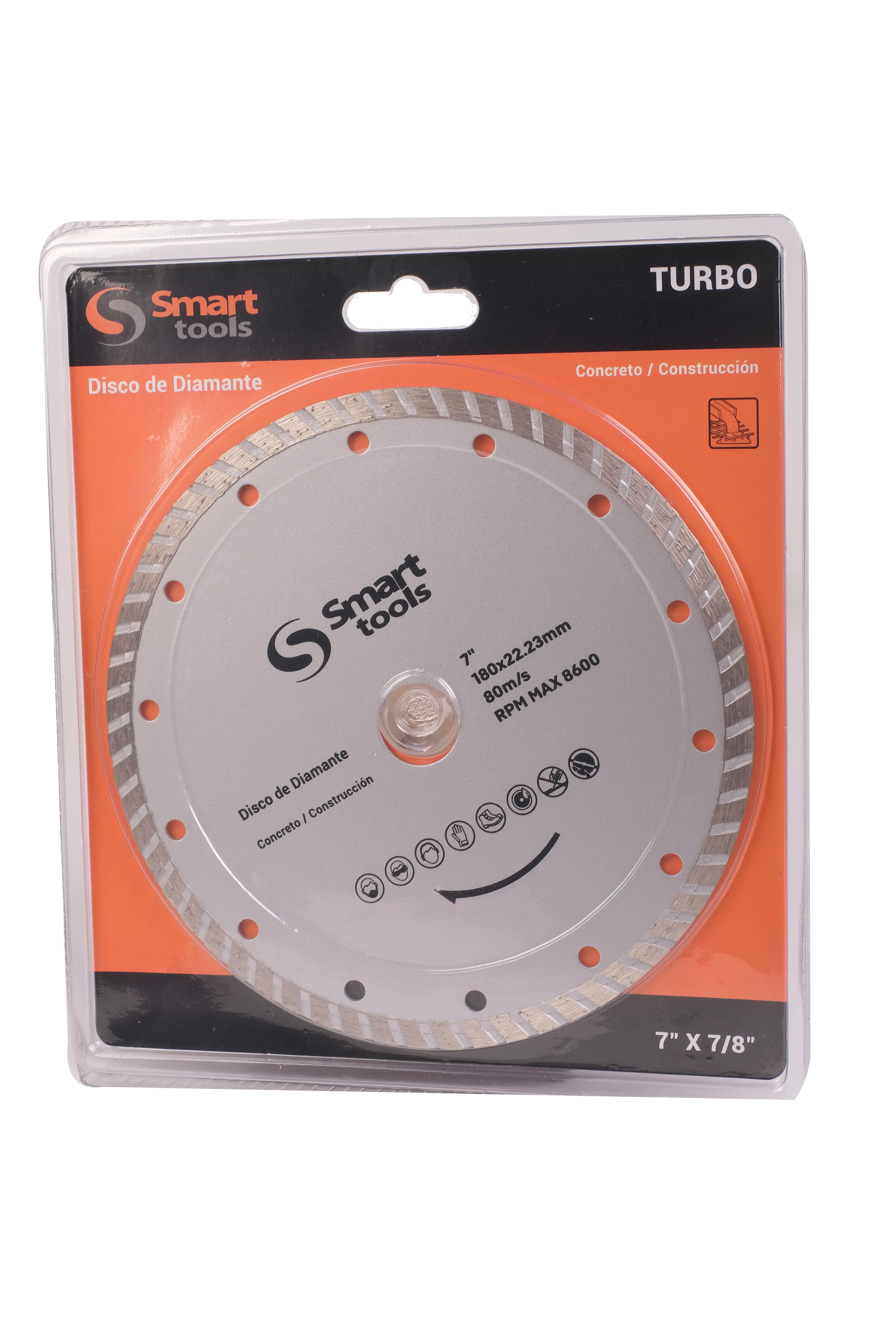 DISCO DIAMANTADO TURBO 7″” X 7.5MM